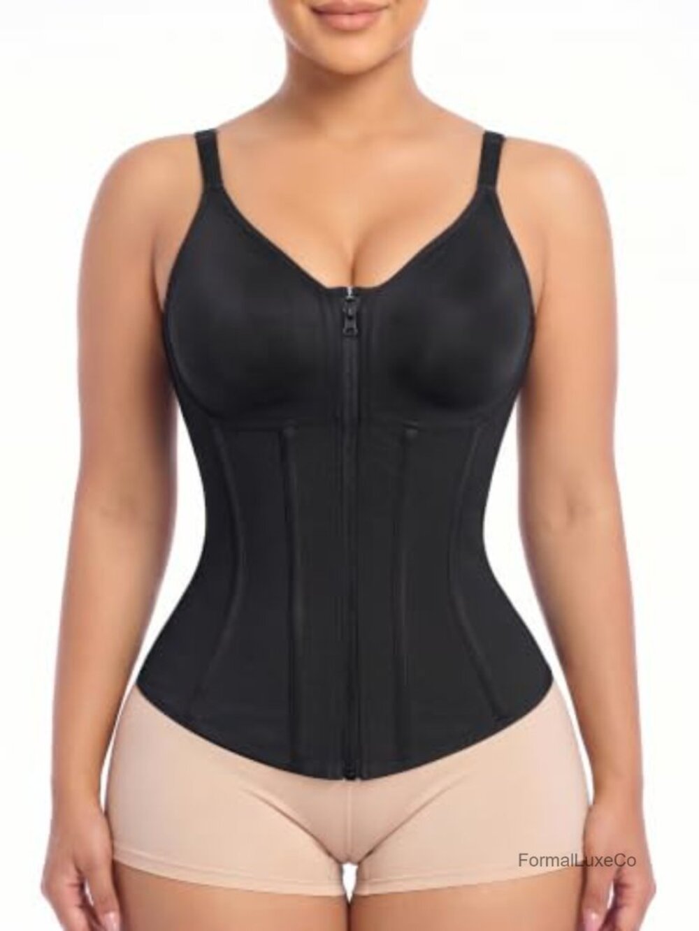 Tummy Control Shapewear Vest Waist Trainer Corset with Bra